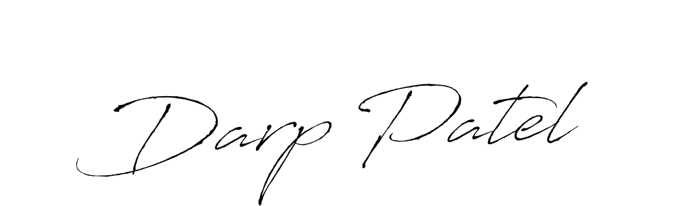 It looks lik you need a new signature style for name Darp Patel. Design unique handwritten (Antro_Vectra) signature with our free signature maker in just a few clicks. Darp Patel signature style 6 images and pictures png