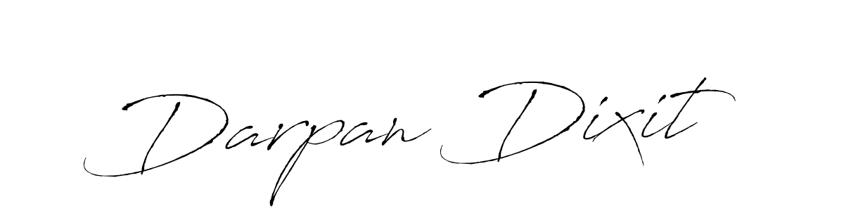Design your own signature with our free online signature maker. With this signature software, you can create a handwritten (Antro_Vectra) signature for name Darpan Dixit. Darpan Dixit signature style 6 images and pictures png