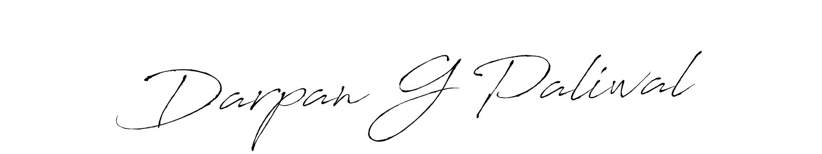 Also You can easily find your signature by using the search form. We will create Darpan G Paliwal name handwritten signature images for you free of cost using Antro_Vectra sign style. Darpan G Paliwal signature style 6 images and pictures png