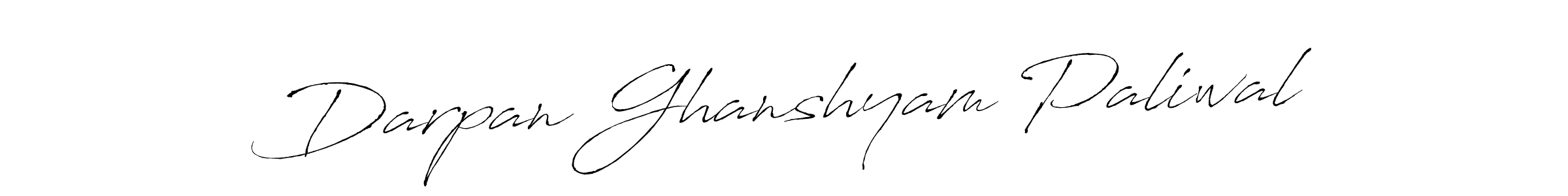 Antro_Vectra is a professional signature style that is perfect for those who want to add a touch of class to their signature. It is also a great choice for those who want to make their signature more unique. Get Darpan Ghanshyam Paliwal name to fancy signature for free. Darpan Ghanshyam Paliwal signature style 6 images and pictures png