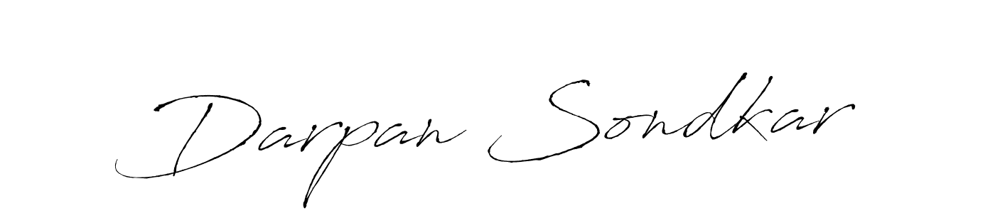 The best way (Antro_Vectra) to make a short signature is to pick only two or three words in your name. The name Darpan Sondkar include a total of six letters. For converting this name. Darpan Sondkar signature style 6 images and pictures png