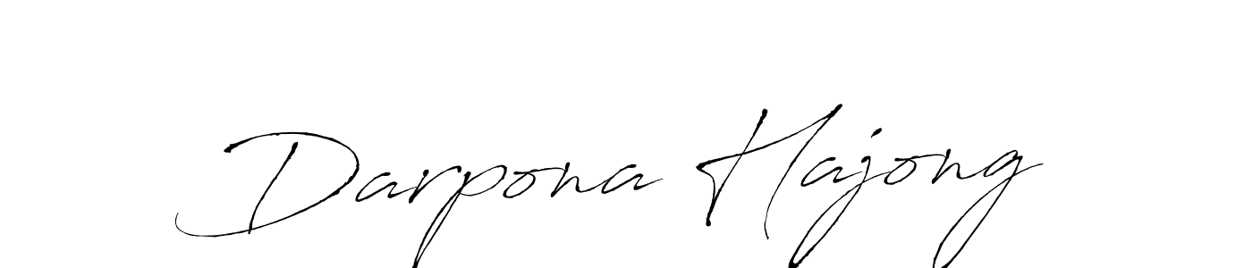 You should practise on your own different ways (Antro_Vectra) to write your name (Darpona Hajong) in signature. don't let someone else do it for you. Darpona Hajong signature style 6 images and pictures png