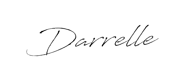 Use a signature maker to create a handwritten signature online. With this signature software, you can design (Antro_Vectra) your own signature for name Darrelle. Darrelle signature style 6 images and pictures png