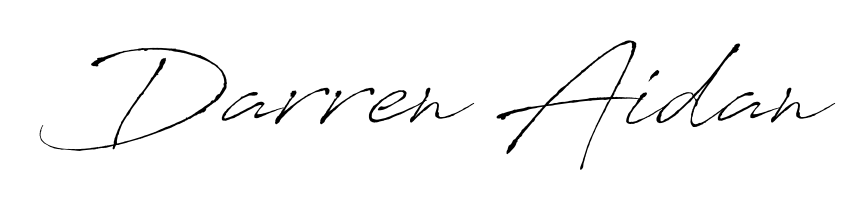 You can use this online signature creator to create a handwritten signature for the name Darren Aidan. This is the best online autograph maker. Darren Aidan signature style 6 images and pictures png