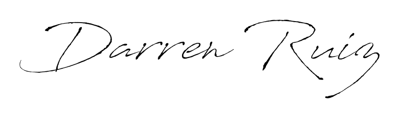 Make a beautiful signature design for name Darren Ruiz. Use this online signature maker to create a handwritten signature for free. Darren Ruiz signature style 6 images and pictures png