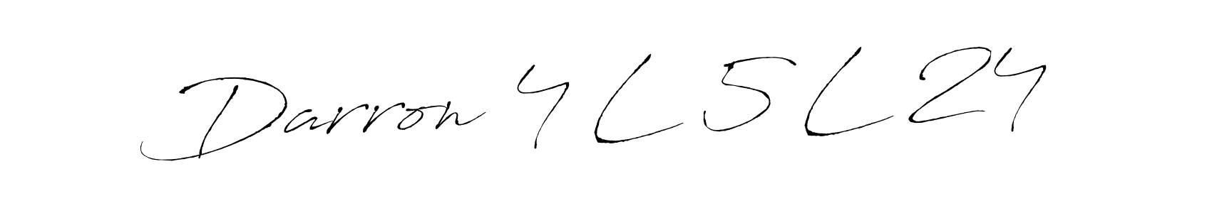 How to Draw Darron 4 L 5 L 24 signature style? Antro_Vectra is a latest design signature styles for name Darron 4 L 5 L 24. Darron 4 L 5 L 24 signature style 6 images and pictures png