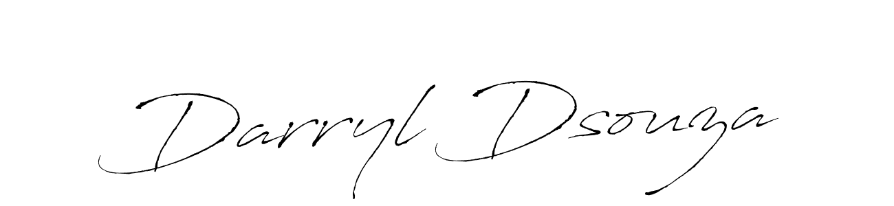 You should practise on your own different ways (Antro_Vectra) to write your name (Darryl Dsouza) in signature. don't let someone else do it for you. Darryl Dsouza signature style 6 images and pictures png
