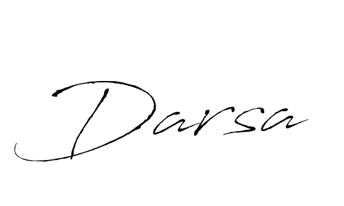 Create a beautiful signature design for name Darsa. With this signature (Antro_Vectra) fonts, you can make a handwritten signature for free. Darsa signature style 6 images and pictures png