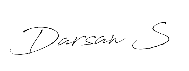 Make a beautiful signature design for name Darsan S. Use this online signature maker to create a handwritten signature for free. Darsan S signature style 6 images and pictures png