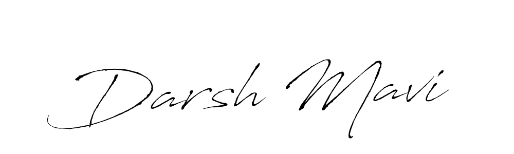 Create a beautiful signature design for name Darsh Mavi. With this signature (Antro_Vectra) fonts, you can make a handwritten signature for free. Darsh Mavi signature style 6 images and pictures png