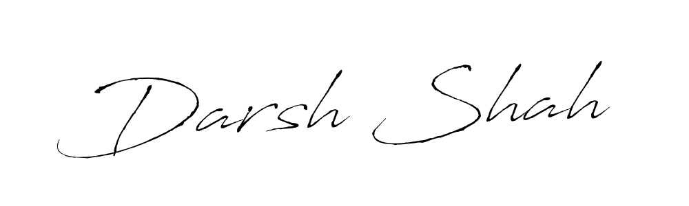 How to make Darsh Shah signature? Antro_Vectra is a professional autograph style. Create handwritten signature for Darsh Shah name. Darsh Shah signature style 6 images and pictures png