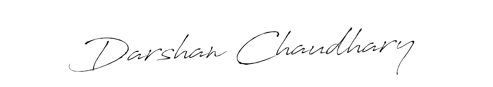 Use a signature maker to create a handwritten signature online. With this signature software, you can design (Antro_Vectra) your own signature for name Darshan Chaudhary. Darshan Chaudhary signature style 6 images and pictures png