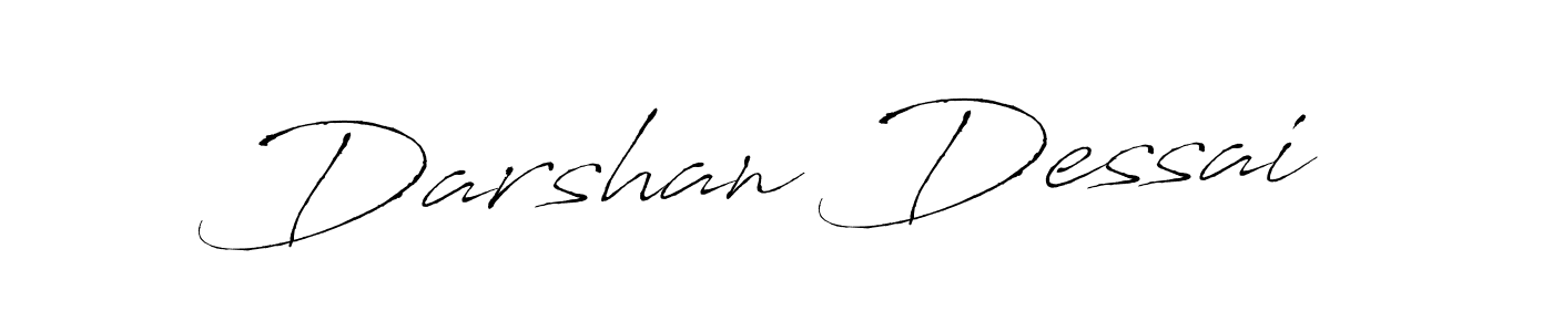 Create a beautiful signature design for name Darshan Dessai. With this signature (Antro_Vectra) fonts, you can make a handwritten signature for free. Darshan Dessai signature style 6 images and pictures png