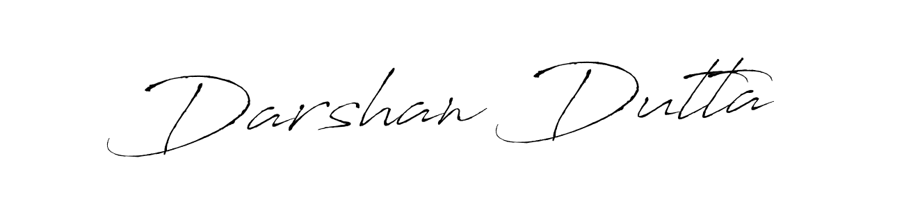 How to make Darshan Dutta signature? Antro_Vectra is a professional autograph style. Create handwritten signature for Darshan Dutta name. Darshan Dutta signature style 6 images and pictures png