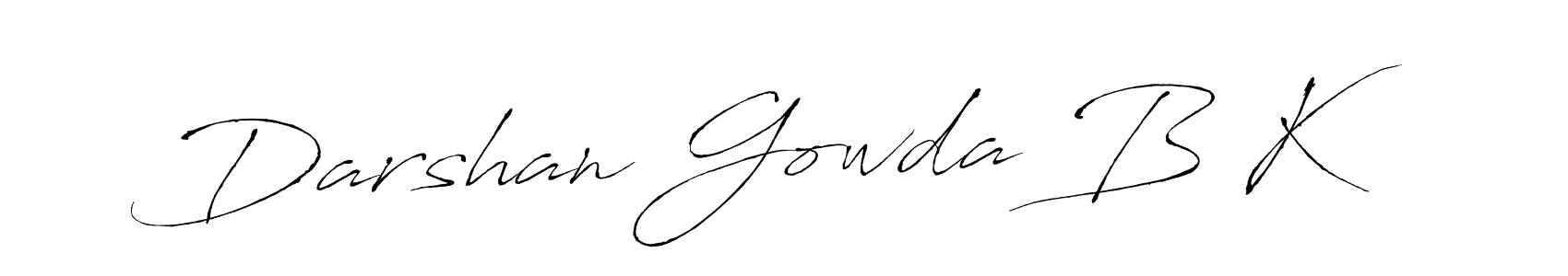 This is the best signature style for the Darshan Gowda B K name. Also you like these signature font (Antro_Vectra). Mix name signature. Darshan Gowda B K signature style 6 images and pictures png