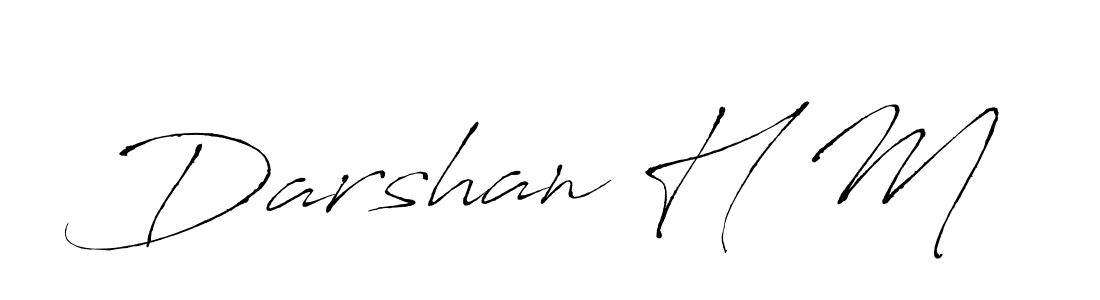 Here are the top 10 professional signature styles for the name Darshan H M. These are the best autograph styles you can use for your name. Darshan H M signature style 6 images and pictures png