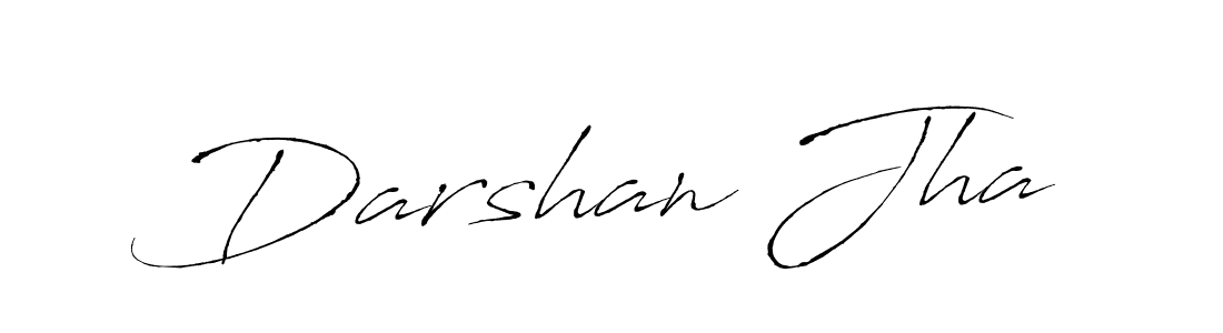 The best way (Antro_Vectra) to make a short signature is to pick only two or three words in your name. The name Darshan Jha include a total of six letters. For converting this name. Darshan Jha signature style 6 images and pictures png