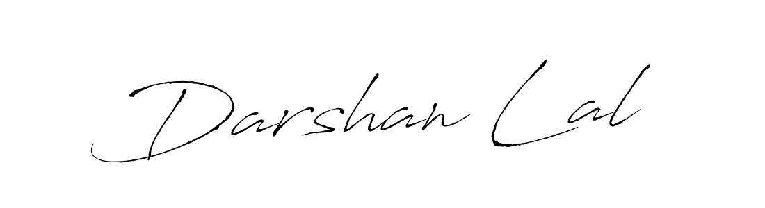 Create a beautiful signature design for name Darshan Lal. With this signature (Antro_Vectra) fonts, you can make a handwritten signature for free. Darshan Lal signature style 6 images and pictures png