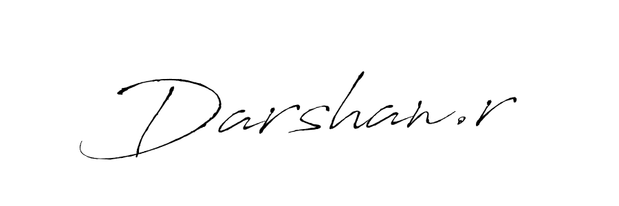 It looks lik you need a new signature style for name Darshan.r. Design unique handwritten (Antro_Vectra) signature with our free signature maker in just a few clicks. Darshan.r signature style 6 images and pictures png