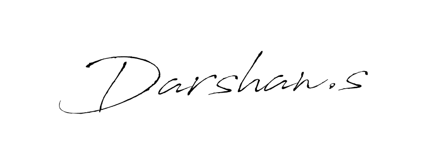 The best way (Antro_Vectra) to make a short signature is to pick only two or three words in your name. The name Darshan.s include a total of six letters. For converting this name. Darshan.s signature style 6 images and pictures png