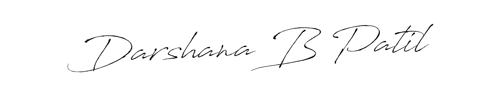 How to make Darshana B Patil signature? Antro_Vectra is a professional autograph style. Create handwritten signature for Darshana B Patil name. Darshana B Patil signature style 6 images and pictures png