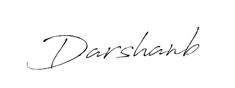 Create a beautiful signature design for name Darshanb. With this signature (Antro_Vectra) fonts, you can make a handwritten signature for free. Darshanb signature style 6 images and pictures png