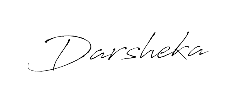 Make a beautiful signature design for name Darsheka. With this signature (Antro_Vectra) style, you can create a handwritten signature for free. Darsheka signature style 6 images and pictures png