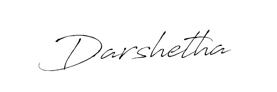 Design your own signature with our free online signature maker. With this signature software, you can create a handwritten (Antro_Vectra) signature for name Darshetha. Darshetha signature style 6 images and pictures png