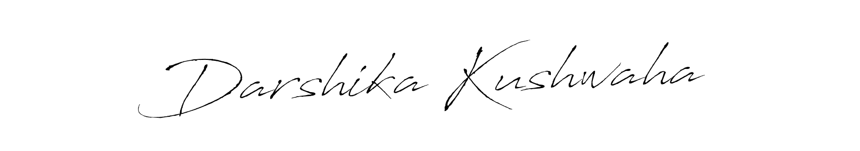 Also we have Darshika Kushwaha name is the best signature style. Create professional handwritten signature collection using Antro_Vectra autograph style. Darshika Kushwaha signature style 6 images and pictures png