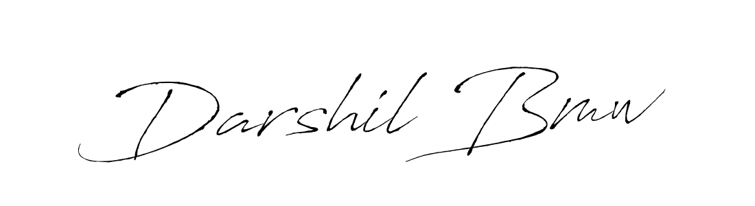 Design your own signature with our free online signature maker. With this signature software, you can create a handwritten (Antro_Vectra) signature for name Darshil Bmw. Darshil Bmw signature style 6 images and pictures png