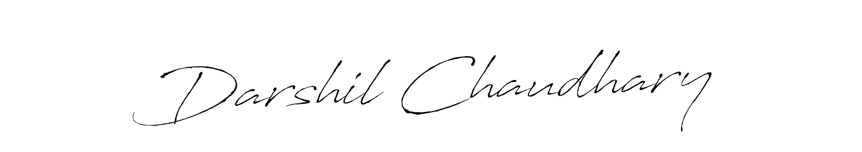 It looks lik you need a new signature style for name Darshil Chaudhary. Design unique handwritten (Antro_Vectra) signature with our free signature maker in just a few clicks. Darshil Chaudhary signature style 6 images and pictures png