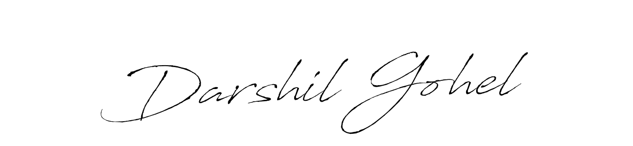 Also You can easily find your signature by using the search form. We will create Darshil Gohel name handwritten signature images for you free of cost using Antro_Vectra sign style. Darshil Gohel signature style 6 images and pictures png