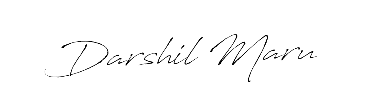 You should practise on your own different ways (Antro_Vectra) to write your name (Darshil Maru) in signature. don't let someone else do it for you. Darshil Maru signature style 6 images and pictures png