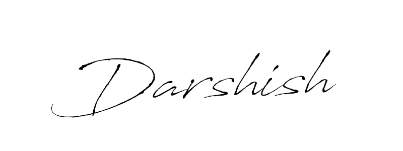 Darshish stylish signature style. Best Handwritten Sign (Antro_Vectra) for my name. Handwritten Signature Collection Ideas for my name Darshish. Darshish signature style 6 images and pictures png