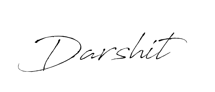 Make a beautiful signature design for name Darshit. With this signature (Antro_Vectra) style, you can create a handwritten signature for free. Darshit signature style 6 images and pictures png