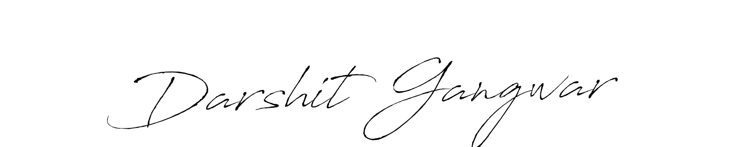 Darshit Gangwar stylish signature style. Best Handwritten Sign (Antro_Vectra) for my name. Handwritten Signature Collection Ideas for my name Darshit Gangwar. Darshit Gangwar signature style 6 images and pictures png