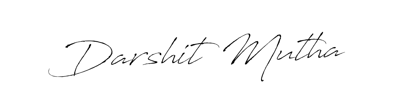 Antro_Vectra is a professional signature style that is perfect for those who want to add a touch of class to their signature. It is also a great choice for those who want to make their signature more unique. Get Darshit Mutha name to fancy signature for free. Darshit Mutha signature style 6 images and pictures png