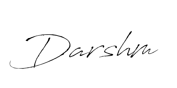 Also we have Darshm name is the best signature style. Create professional handwritten signature collection using Antro_Vectra autograph style. Darshm signature style 6 images and pictures png