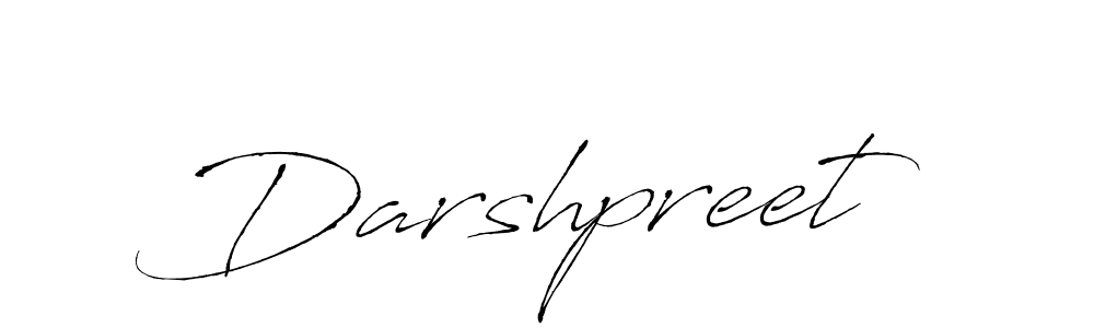 How to make Darshpreet signature? Antro_Vectra is a professional autograph style. Create handwritten signature for Darshpreet name. Darshpreet signature style 6 images and pictures png