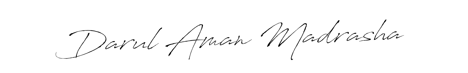 Also we have Darul Aman Madrasha name is the best signature style. Create professional handwritten signature collection using Antro_Vectra autograph style. Darul Aman Madrasha signature style 6 images and pictures png