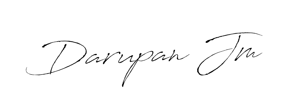 Similarly Antro_Vectra is the best handwritten signature design. Signature creator online .You can use it as an online autograph creator for name Darupan Jm. Darupan Jm signature style 6 images and pictures png