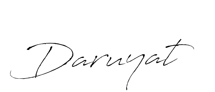 Also You can easily find your signature by using the search form. We will create Daruyat name handwritten signature images for you free of cost using Antro_Vectra sign style. Daruyat signature style 6 images and pictures png