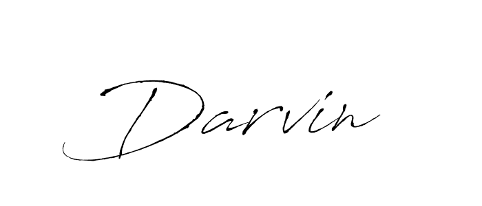 You should practise on your own different ways (Antro_Vectra) to write your name (Darvin ) in signature. don't let someone else do it for you. Darvin  signature style 6 images and pictures png