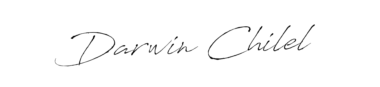 Also we have Darwin Chilel name is the best signature style. Create professional handwritten signature collection using Antro_Vectra autograph style. Darwin Chilel signature style 6 images and pictures png