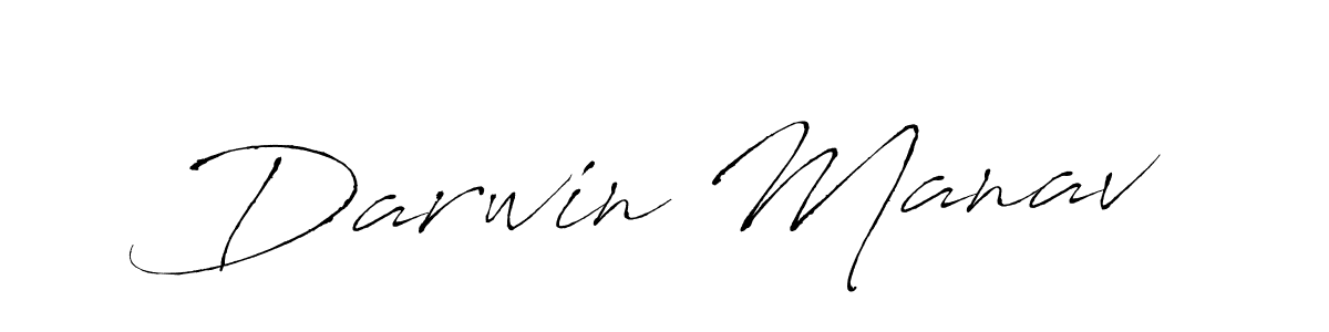 Similarly Antro_Vectra is the best handwritten signature design. Signature creator online .You can use it as an online autograph creator for name Darwin Manav. Darwin Manav signature style 6 images and pictures png