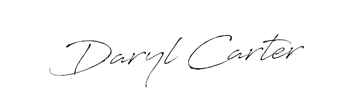 Design your own signature with our free online signature maker. With this signature software, you can create a handwritten (Antro_Vectra) signature for name Daryl Carter. Daryl Carter signature style 6 images and pictures png