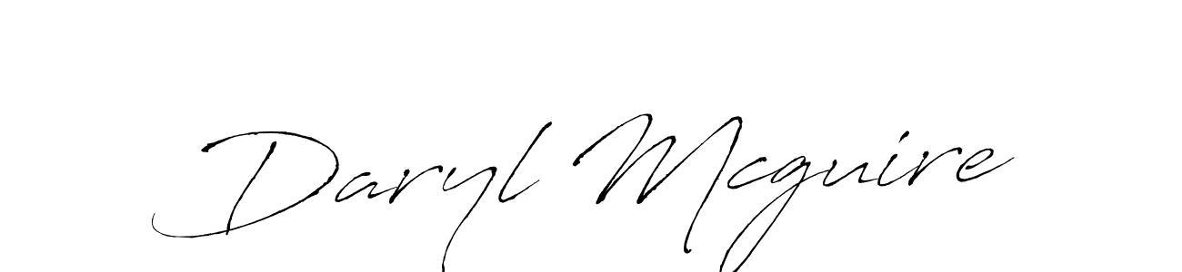 Make a beautiful signature design for name Daryl Mcguire. With this signature (Antro_Vectra) style, you can create a handwritten signature for free. Daryl Mcguire signature style 6 images and pictures png