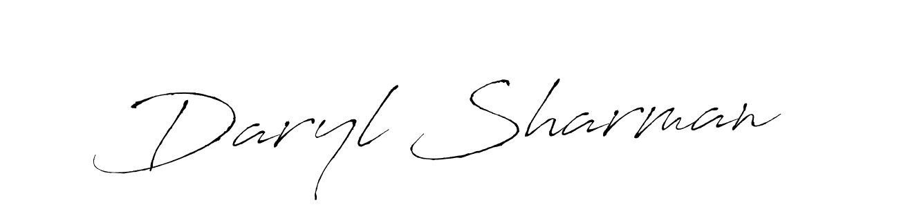 Also You can easily find your signature by using the search form. We will create Daryl Sharman name handwritten signature images for you free of cost using Antro_Vectra sign style. Daryl Sharman signature style 6 images and pictures png