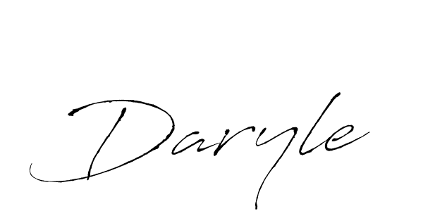 You should practise on your own different ways (Antro_Vectra) to write your name (Daryle) in signature. don't let someone else do it for you. Daryle signature style 6 images and pictures png