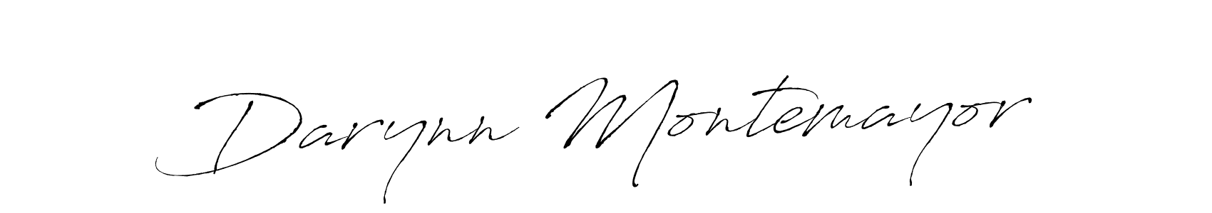 Use a signature maker to create a handwritten signature online. With this signature software, you can design (Antro_Vectra) your own signature for name Darynn Montemayor. Darynn Montemayor signature style 6 images and pictures png